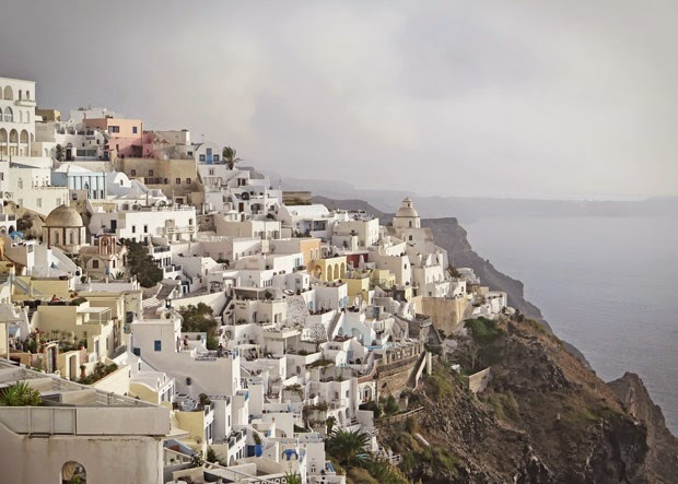 Cliffs of Santorini