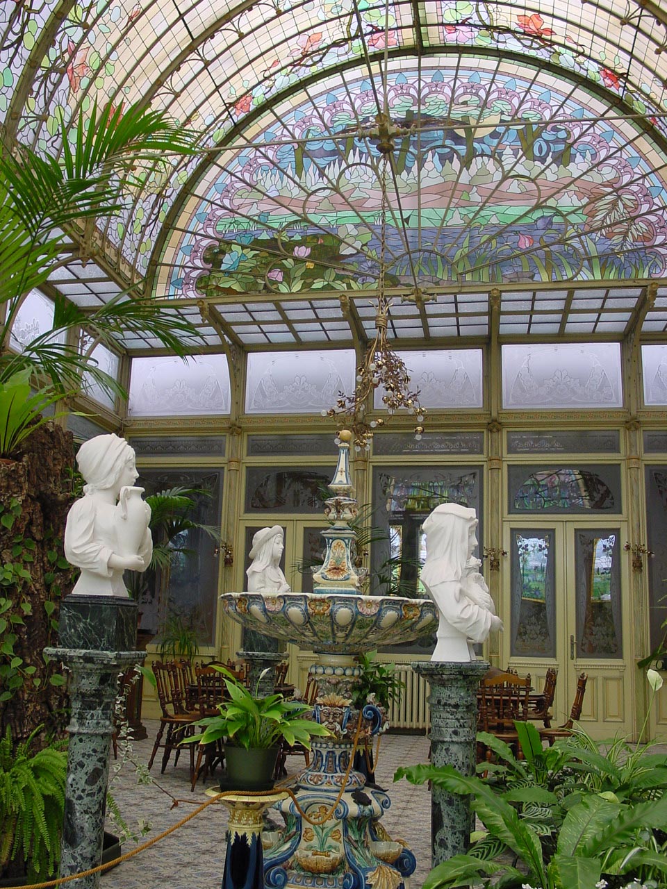 Un Jardin d'hiver Art Nouveau