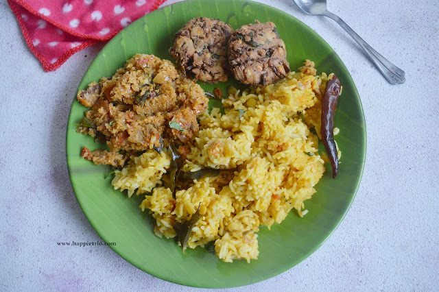 Arisi Parupu Sadham Recipe | Coimbatore Style Dal Rice | Kongunad Dal Rice