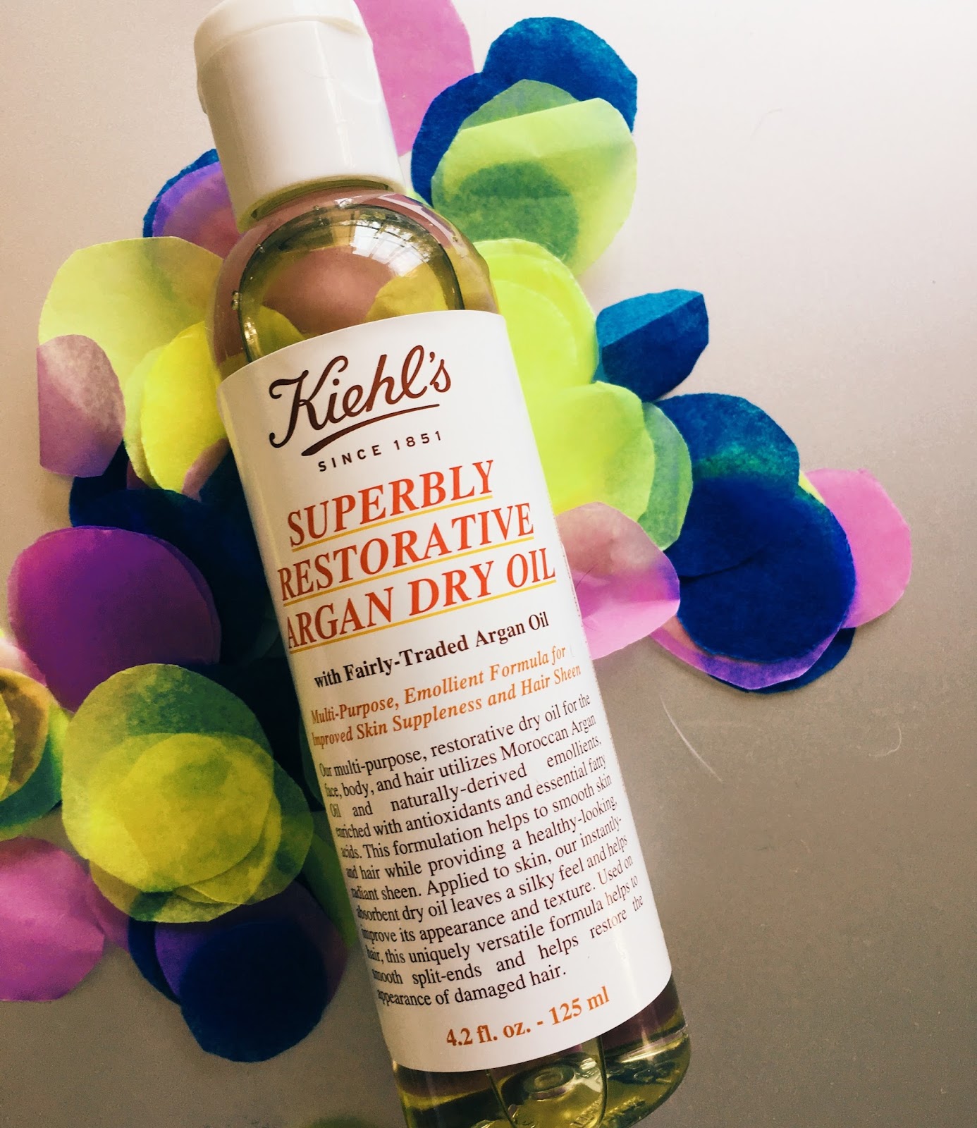 Superbly restorative Argan dry oil de Kiehl's, aceite para todo. / Get Glam