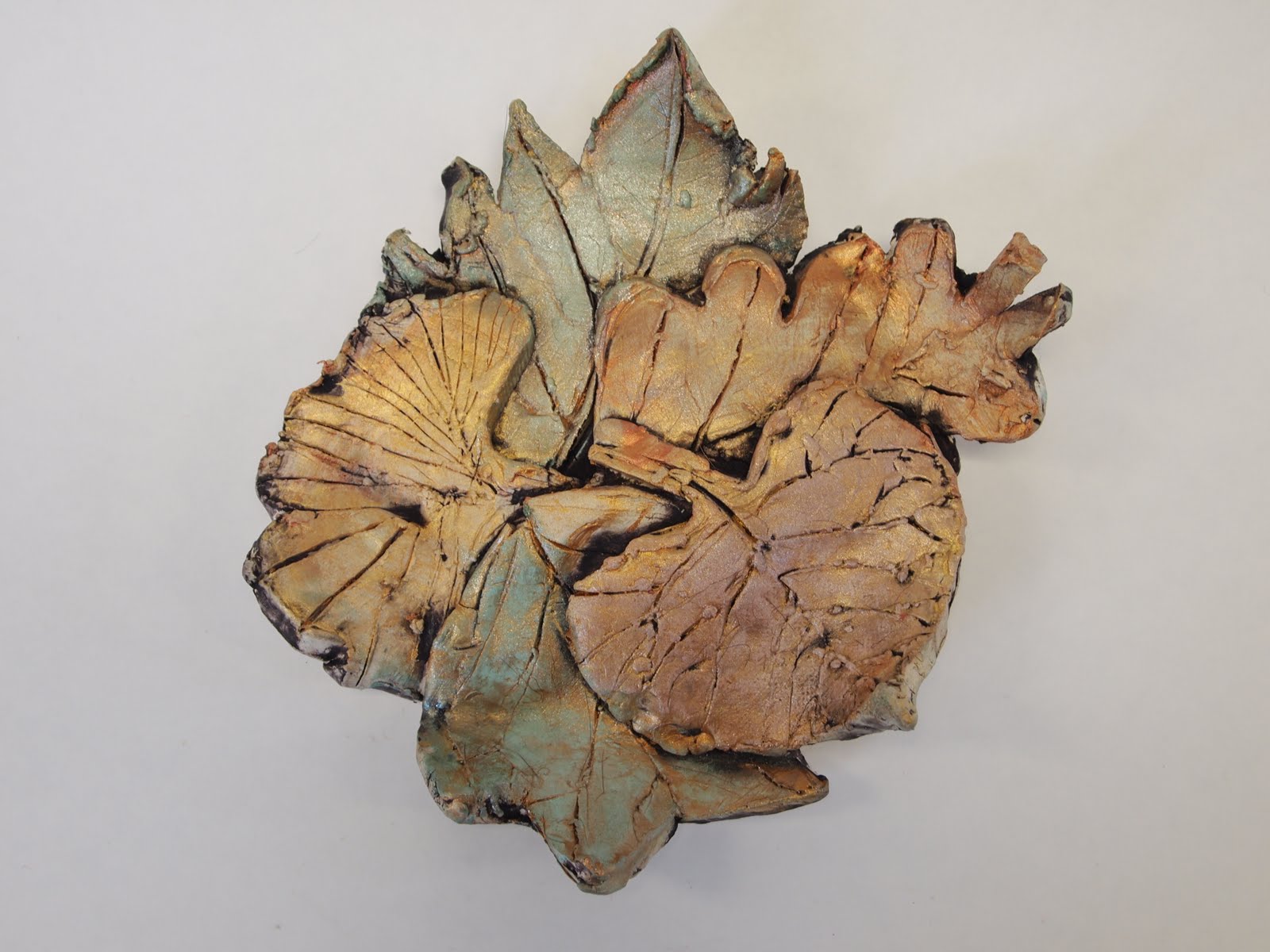 new city arts first grade leaf sculptures