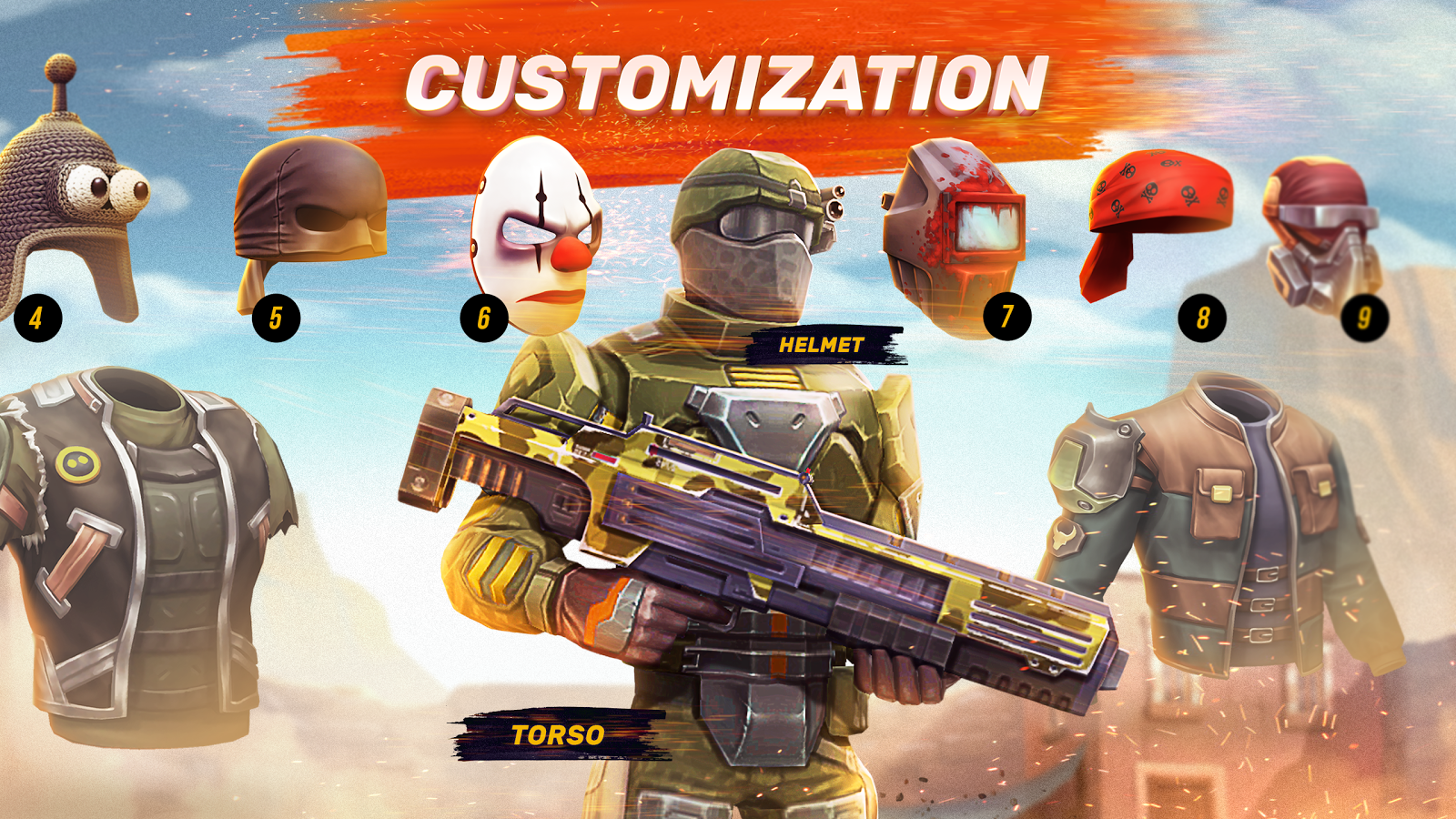 Guns of Boom Online Shooter MOD APK