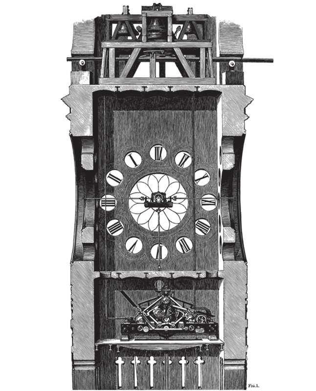 steampunk clock clipart - photo #30