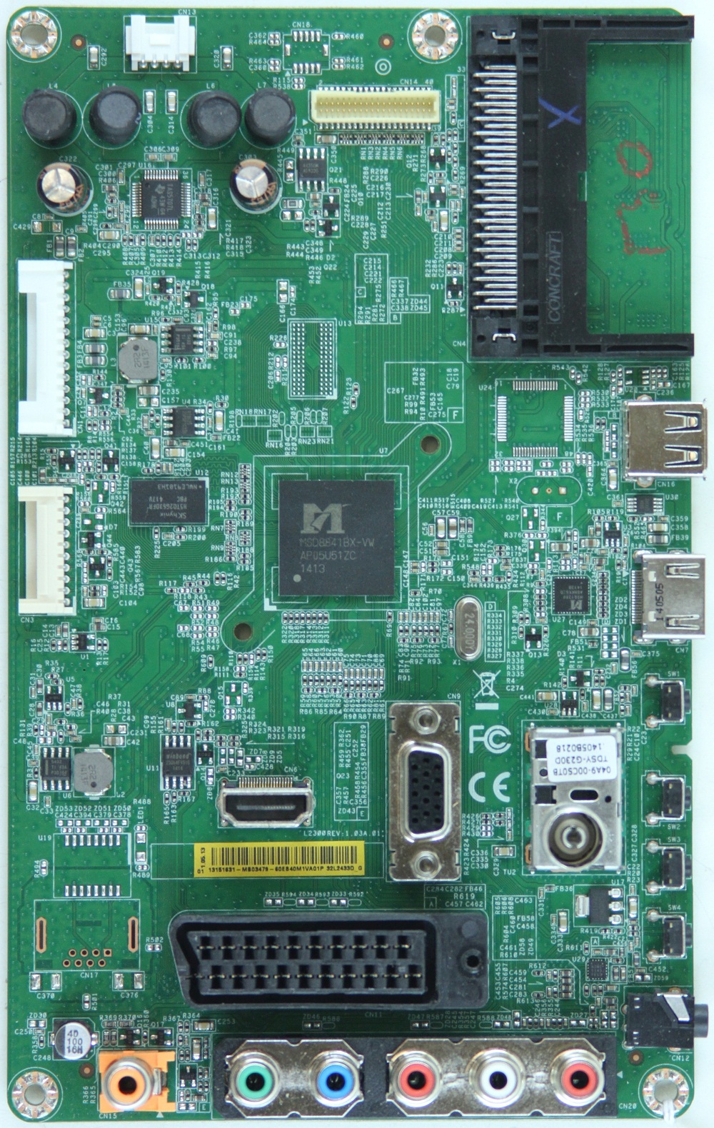 MEMORY DUMP TV: TOSHIBA 32W2433D