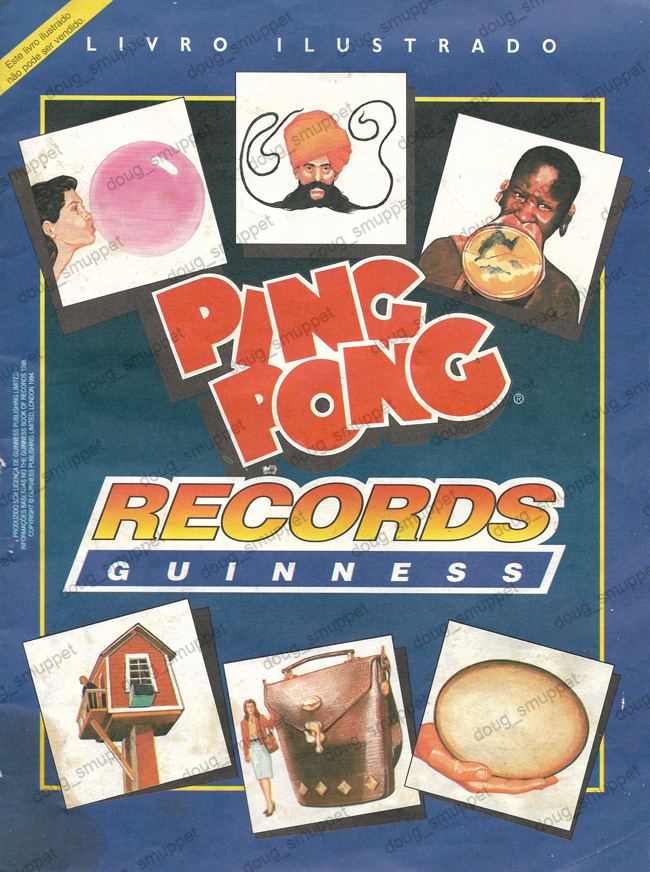 Coleções Ping Pong Ploc Ping Pong Records Guiness