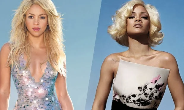 Shakira y Rihanna 