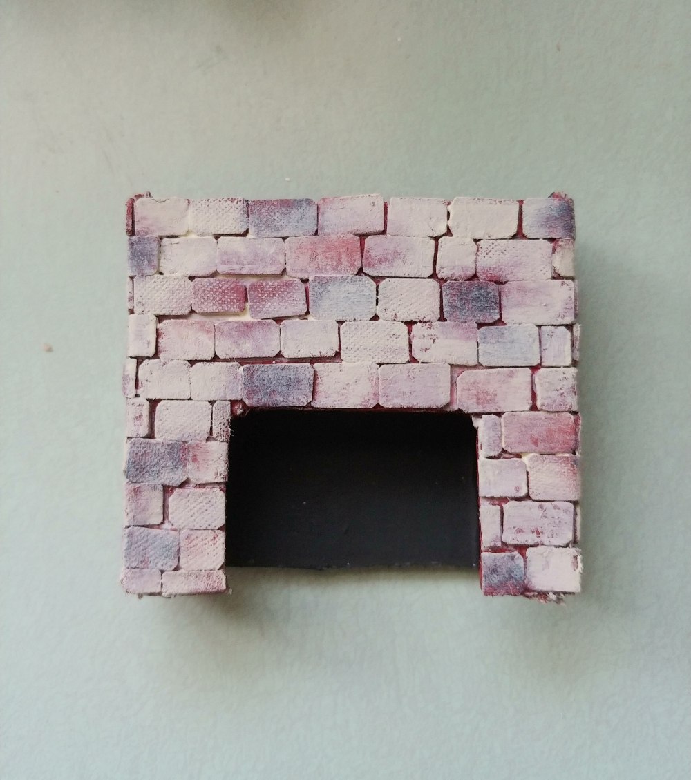 How to Make a Fireplace for Your Dollhouse Little Vintage Cottage
