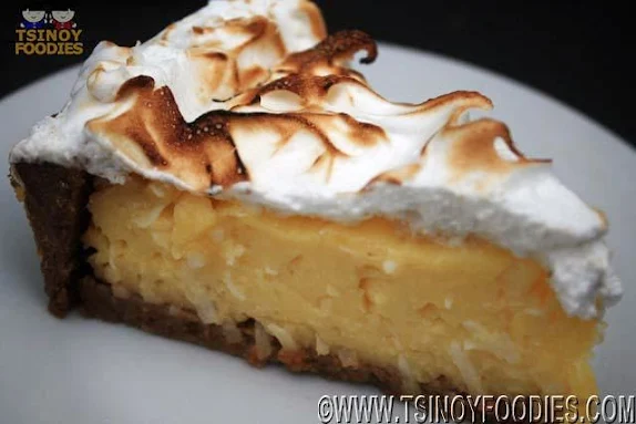 lemon coconut meringue pie