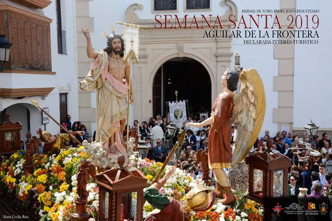 Cartel de la Semana Santa de Aguilar de la Frontera (Córdoba) 2019