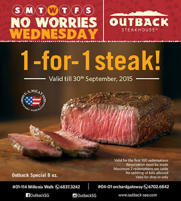 FoodieFC: Outback Steakhouse: 1 For 1 Outback Special 8oz Steak ...