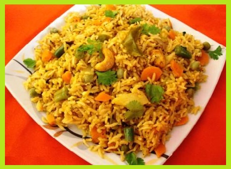 हैदराबादी वेज बिरयानी बनाने की रेसिपी - Hyderabadi Veg Biryani Recipe हैदराबादी वेज बिरयानी बनाने की रेसिपी - Hyderabadi Veg Biryani Recipe