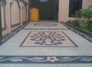 Lantai carport indah Lantai carport indah