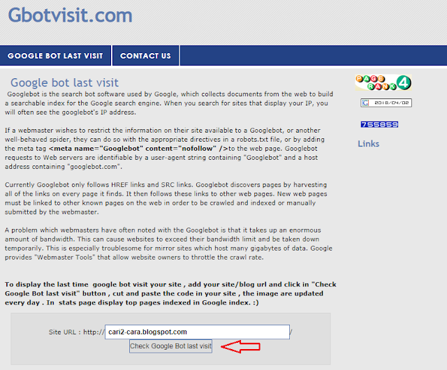 Google bot. Google bot