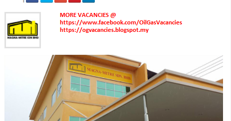 Oil &Gas Vacancies: Project Engineer (Magna-Mitre Sdn Bhd ...