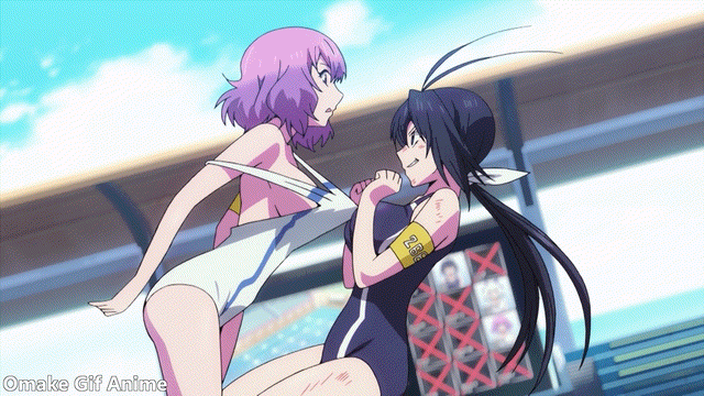 Anime where girls fight with their butts