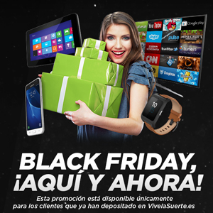 vivelasuerte promocion Black Friday 24-26 noviembre vivelasuerte promocion Black Friday 24-26 noviembre