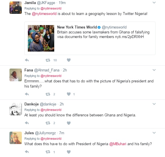Breaking News Today In Nigeria Look Naija Blog New York Times Uses President Buhari's Picture