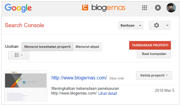 Cara Menambahkan Blog ke Google Search Console