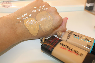 infallible powder foundation color match
