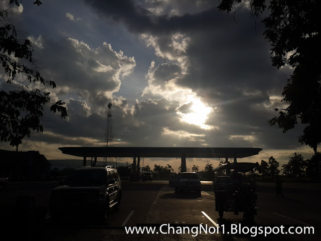 Sunrise in Chumphae, Thailand