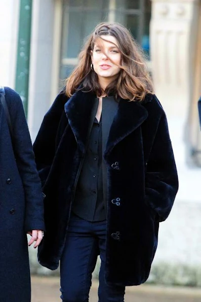 Charlotte Casiraghi visited Cartier exhibition at the Grand Palais in Paris