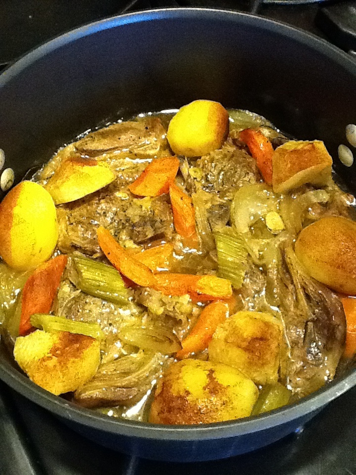 Silver Lake Farms Braised Lamb with Carrots and Potatoes