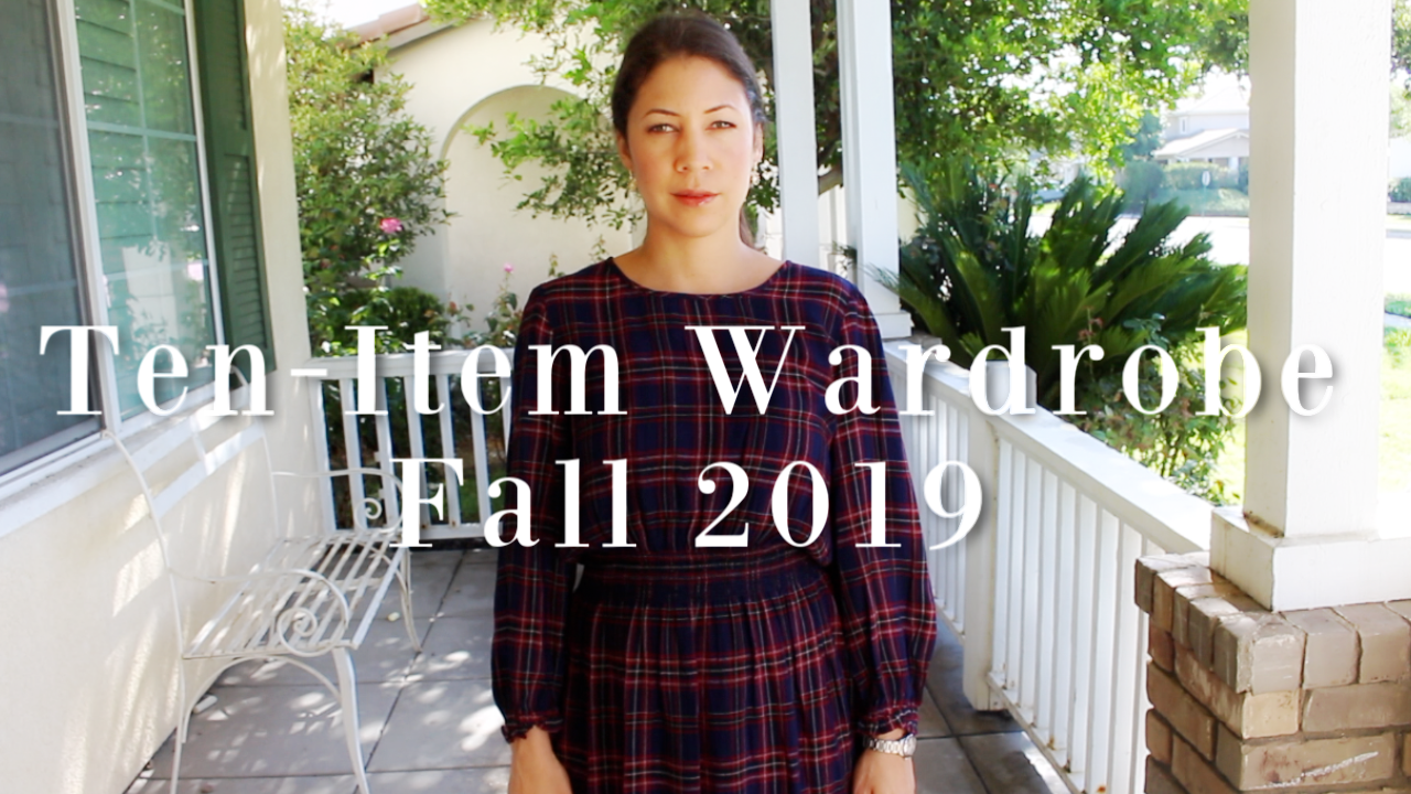 The Daily Connoisseur Ten Item Capsule Wardrobe Fall 2019