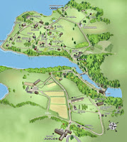  site map from the Kings Landing Web Site