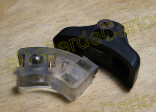Eltallerdecarlos Reparación De Objetos De Plástico Interruptor De Luces Roto Rotura De Interruptor Luces Moto