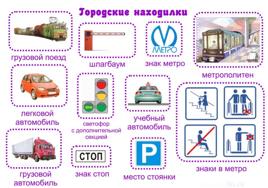 Знаки в метро