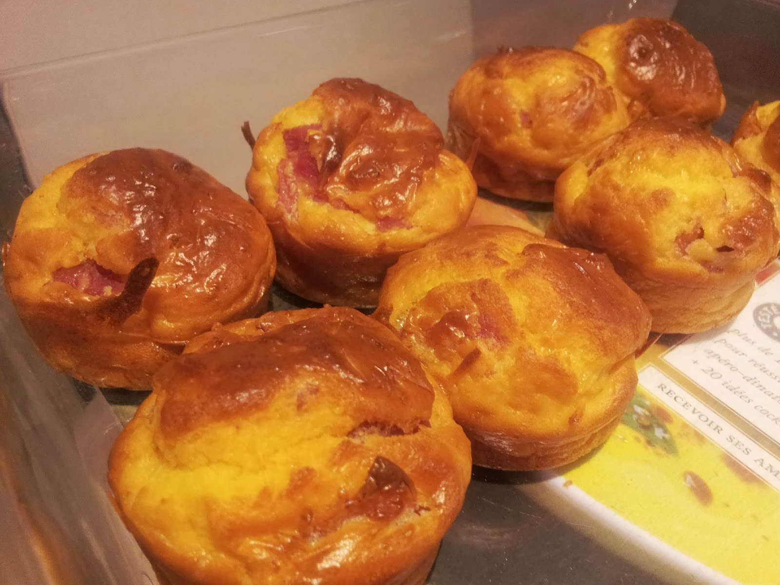 Les recettes d'Emy Muffins au jambon et fromage by la fabrique à menus