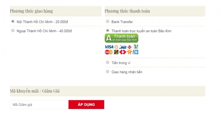 Tích Hợp Thanh Toán Bảo Kim Opencart 3 Tích Hợp Thanh Toán Bảo Kim Opencart 3