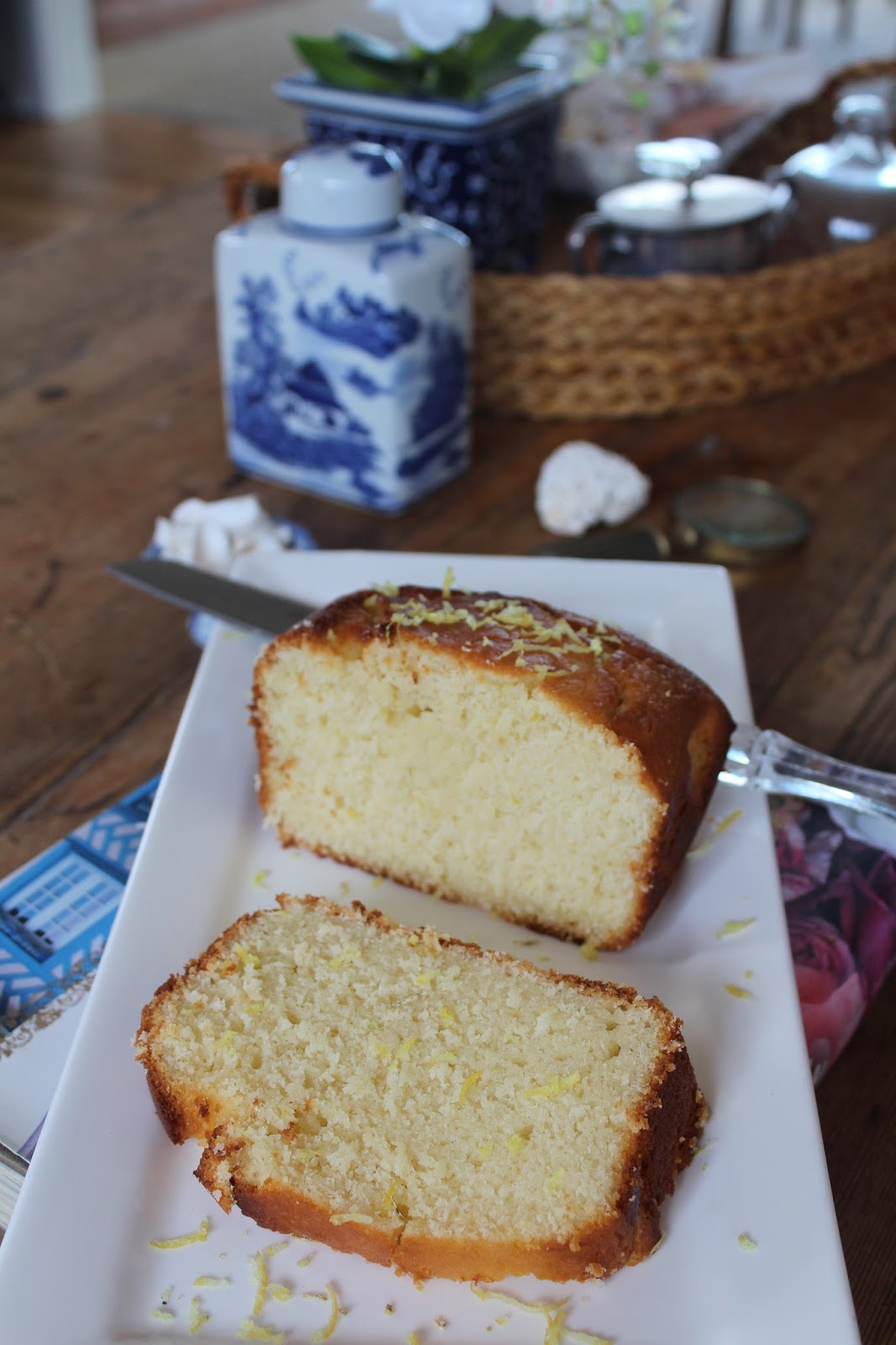 Very Moist Lemon and Yoghurt Cake Greek Style Desire Empire