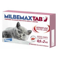  Milbemax Tab petits chats et chatons 2 cps
