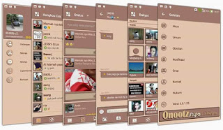 Download Kumpulan BBM MOD V3.0.1.25 apk terbaru dan Terlengkap For Android Gratis BBM Brown V3.0.1.25 Apk Terbaru Gratis