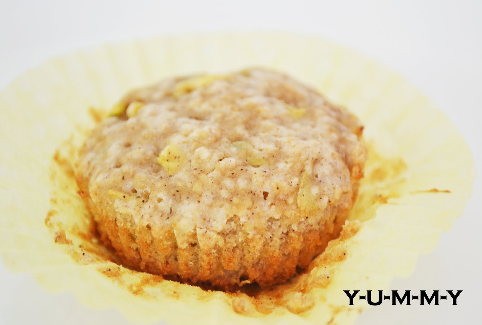 YUMMY Oat Crazy Zucchini Oat Bran Muffins