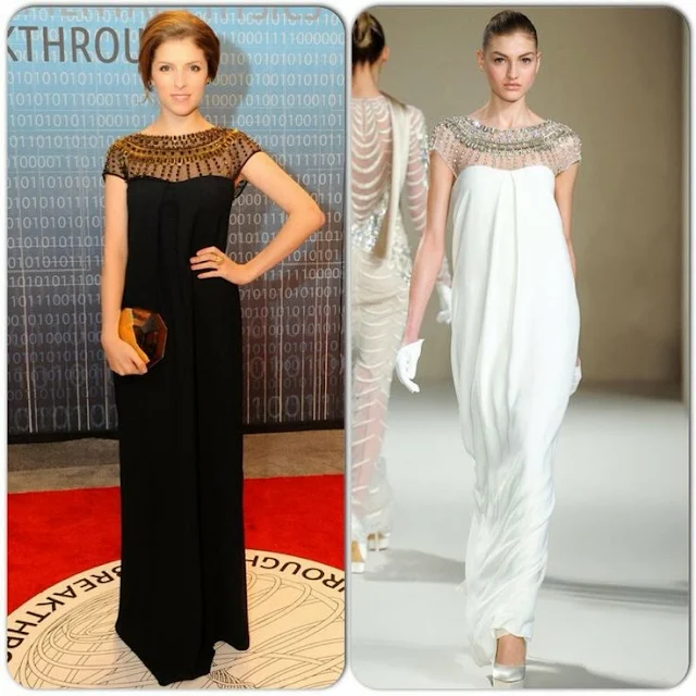 Anna Kendrick in Temperley London – Breakthrough Prize Inaugural Ceremony