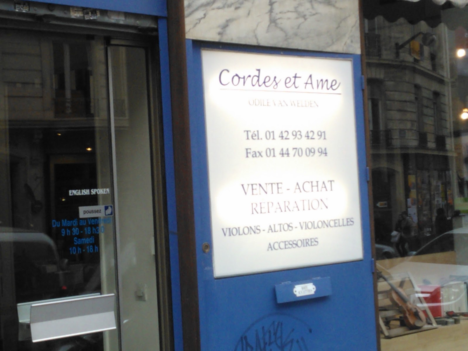 My Might Rue De Rome, Violin & Flute shops in Paris, France