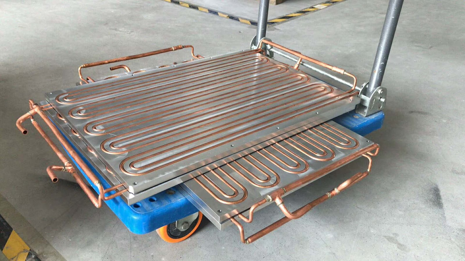Thermal Management The large size liquid cold plate we manufactured