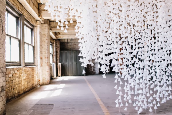  Ask Cynthia : DIY Projects | Wax Paper Backdrop