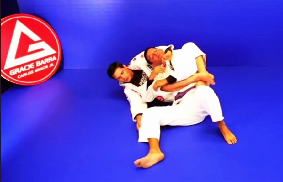 Finalização Estrangulamento Arco e Flecha no Jiu Jitsu