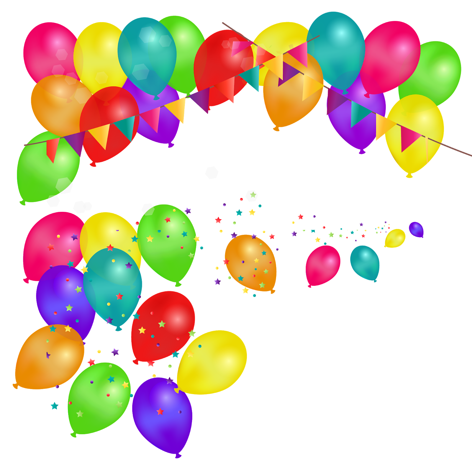 Birthday Balloon PNG Images - Wedding Posters