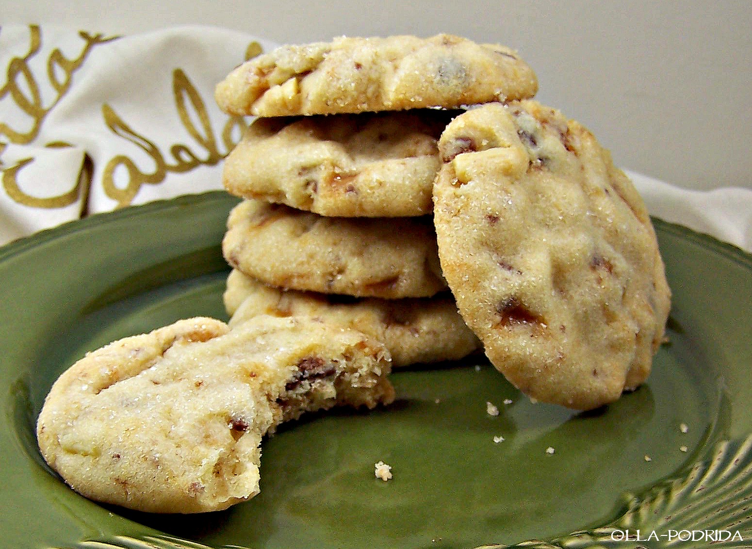 OllaPodrida Toffee Almond Sandies