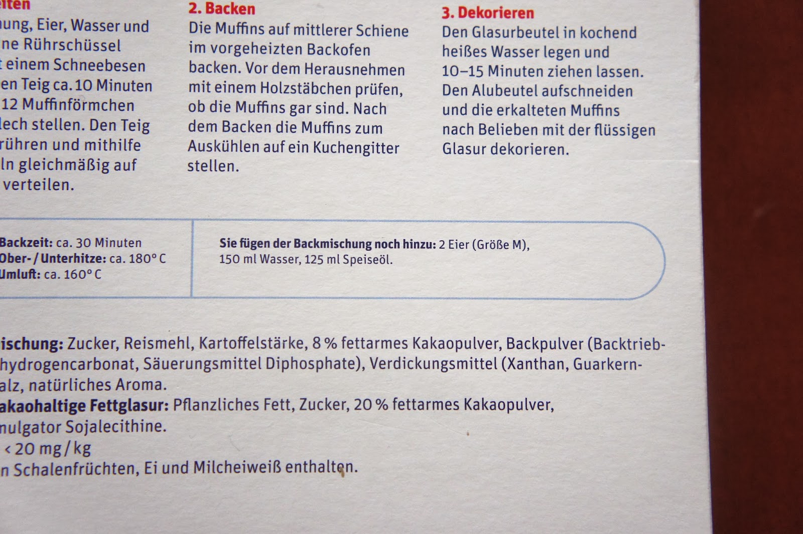 glutenfreie Muffins von "REWE frei von" ♥ Ein glutenfreier Blog