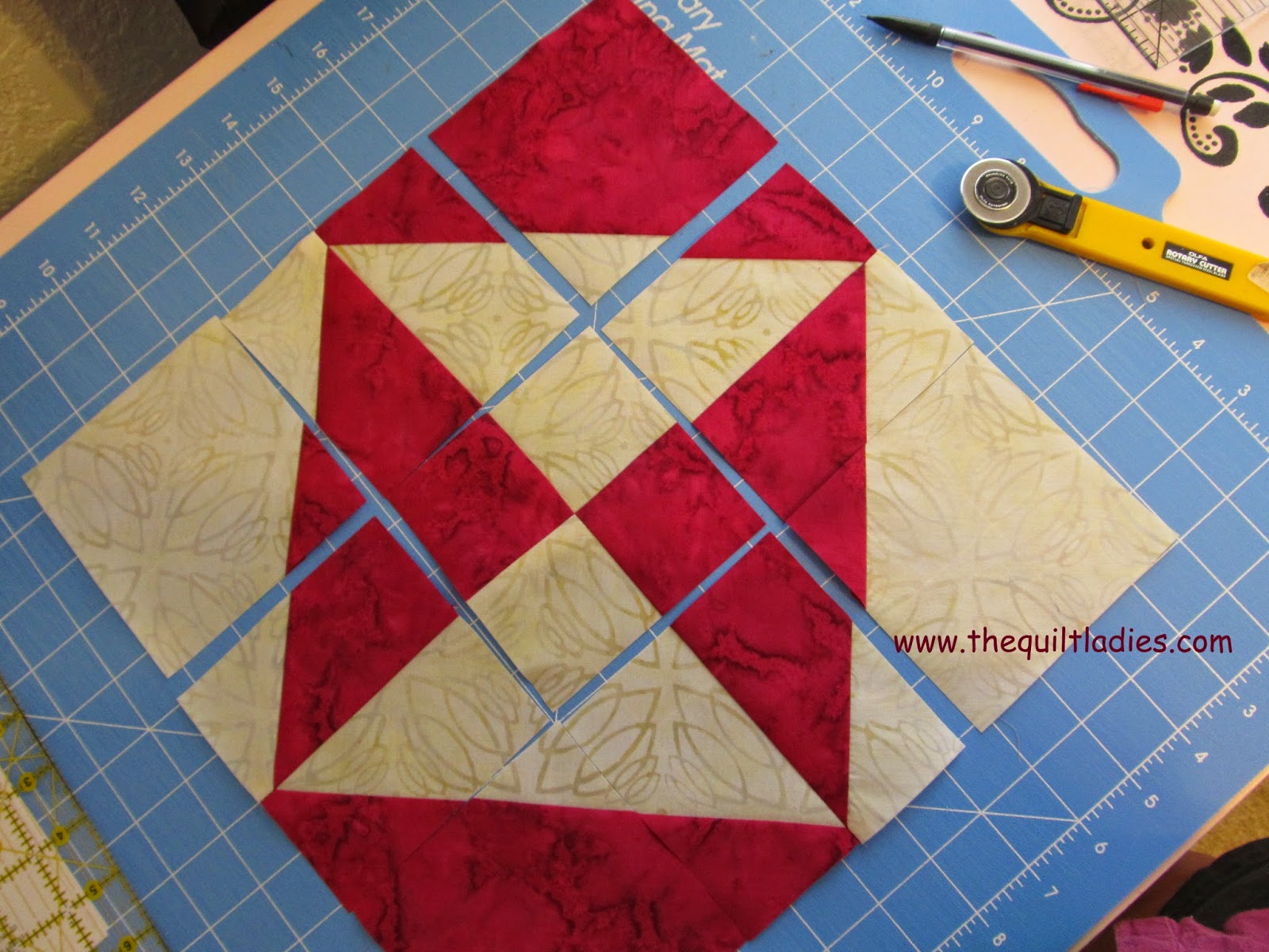 star quilt pattern from Block quilt magazine pattern