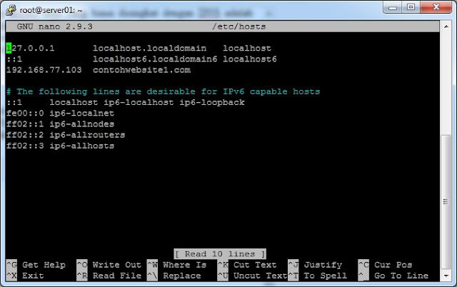 Tutorial Cara Membuat DNS Server pada Ubuntu Server 18.04 hosts - Tutorial Cara Membuat DNS Server pada Ubuntu Server 18.04