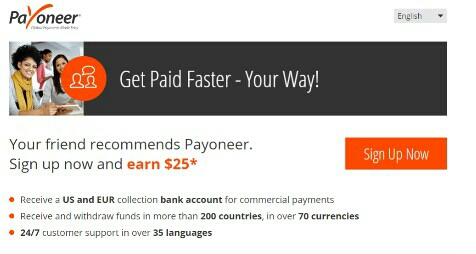 Apply for a Payoneer Account Image