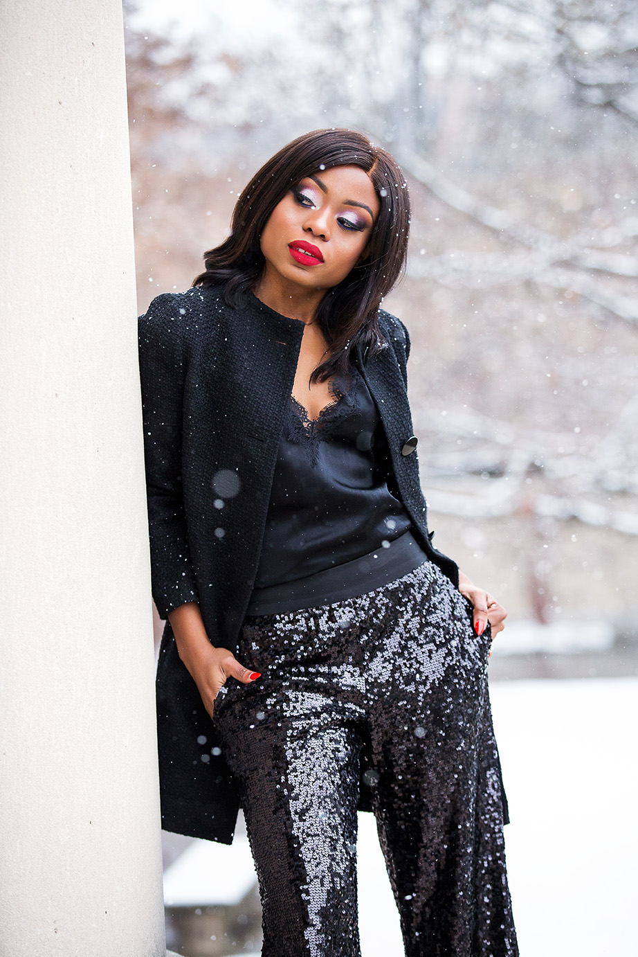 19 Best Black sequin pants outfit ideas  sequins pants outfit, sequin pants,  black sequin pants