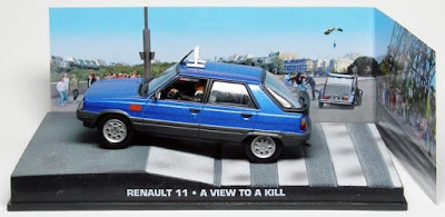 Autos a escala colección James Bond Renault 11