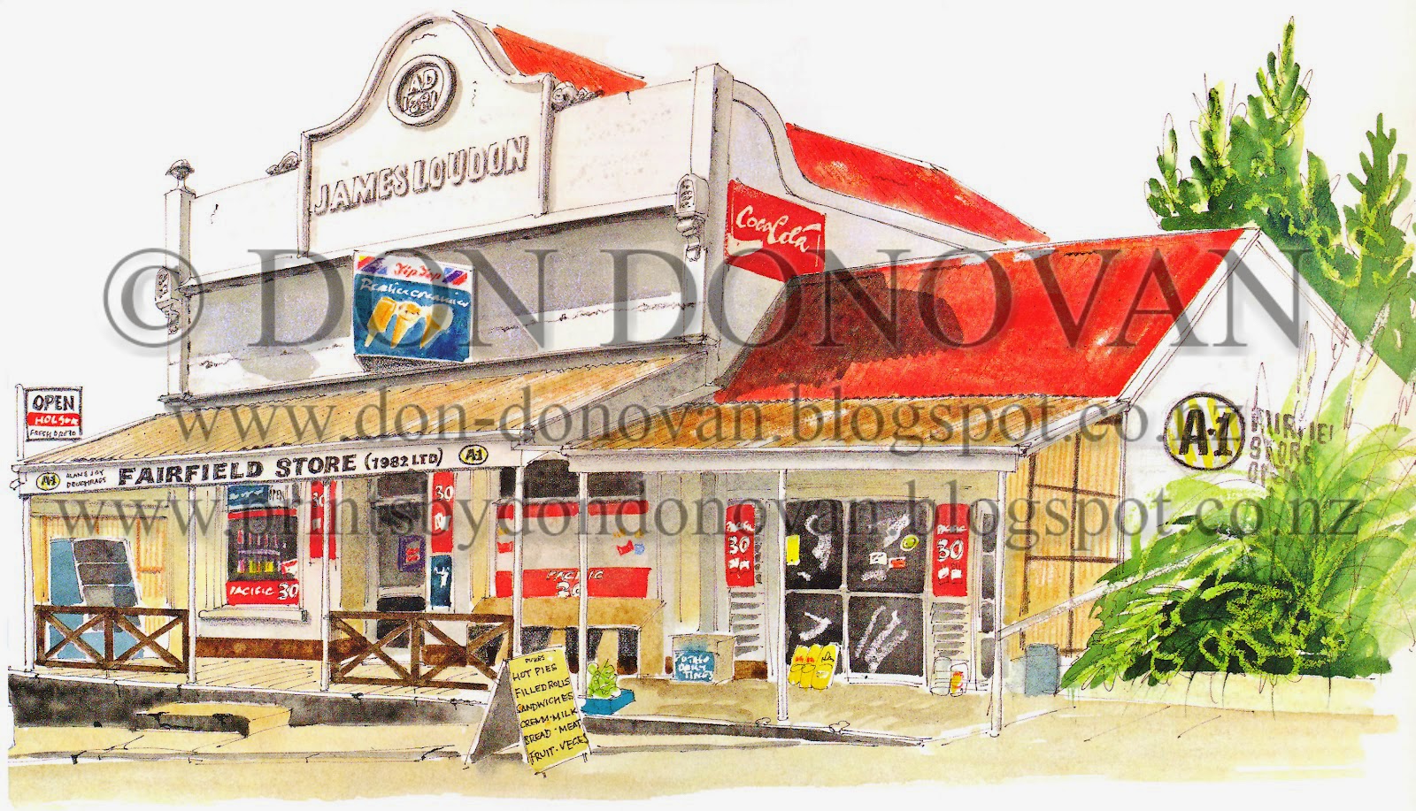 Don Donovan's World Open 7 Days 31. Fairfield Stores, Dunedin